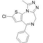 Deschloroclotizolamclotizolam 2 150x150 Deschloroclotizolam (clotizolam 2)